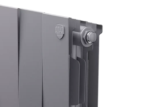 Биметаллический радиатор отопления  Royal Thermo Pianoforte 200 14 Секций Silver Satin