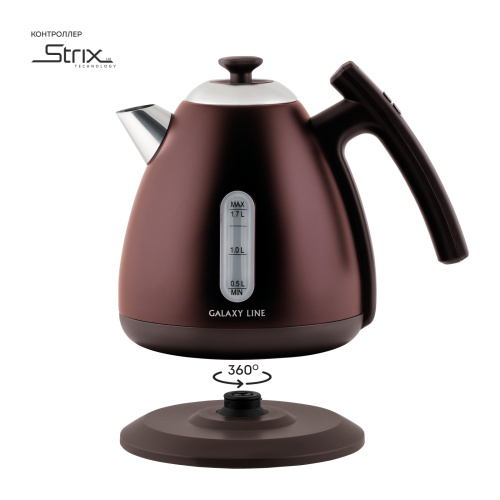 Чайник GALAXY LINE GL 0343 горький шоколад