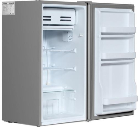 Холодильник компактный Hyundai CO1003 серебристый