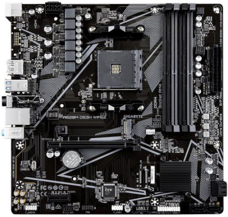 Материнская плата GIGABYTE A520M DS3H WIFI6E