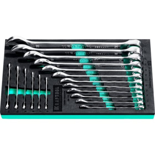 Набор ключей комбинированных KRAFTOOL 27079-H18E 18 шт, 6-32 мм