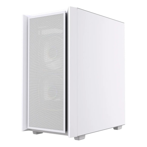 Корпус Powercase Mistral SM03 ARGB (CMMSM03W-A3), Tempered Glass, 3x120mm ARGB PWM fans, белый, mATX