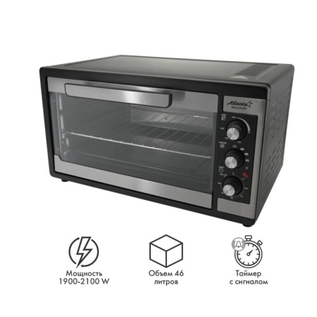 Духовка ATLANTA ATH-1406 Black