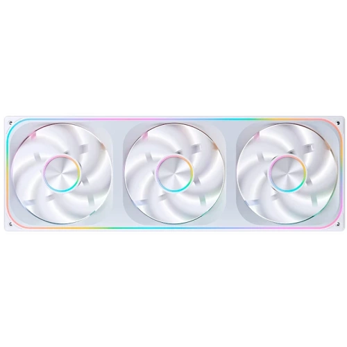 Вентилятор JONSBO ZA-420WR (3 in 1) 140х140х28мм Reverse (PWM, ARGB LED, 700-1500об/мин, белый) Retail