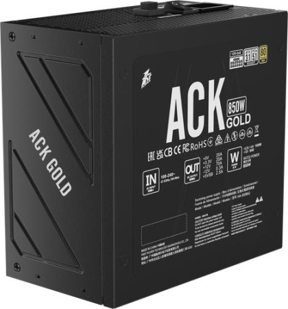 Блок питания 1STPLAYER ACK GOLD [HA-850BA2-BK] черный