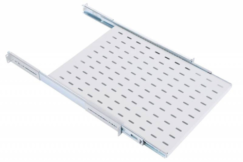 Полка выдвижная ЦМО ТСВ-45 серый нагр.30кг 19" 455мм (1шт)