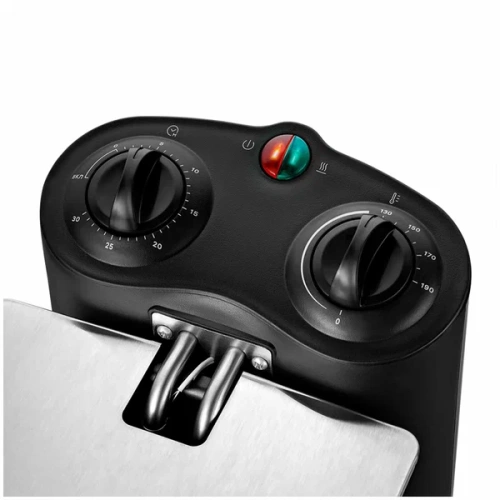 Фритюрница KitFort КТ-4052 серебристый/черный