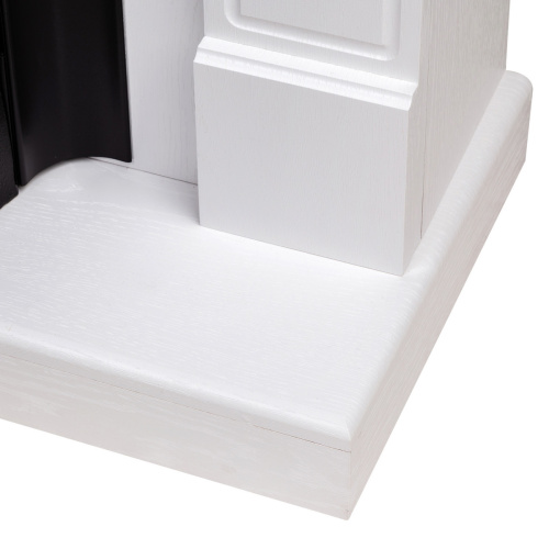 Портал каминный из МДФ RealFlame Aurora WT айвори айвори под очаги (Majestic, Fobos, Eugene, 3D Olympic) белый