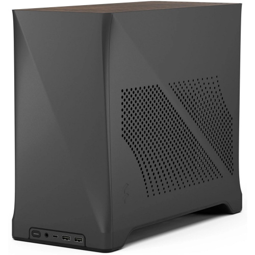 Корпус Fractal Design Era 2 (FD-C-ERA2N-02) без БП, Mini-Tower, 2x120mm, 2xUSB-A 3.0 + 1xUSB 3.2 Type-C, SFX PSU Support, mITX Charc