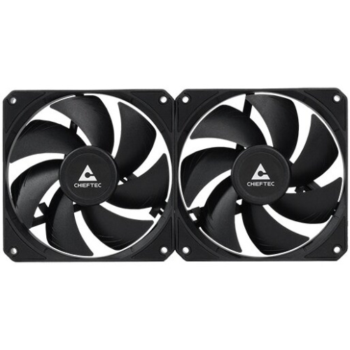СВО Chieftec Iceberg 240 Dark CLC-240-BLK LGA1700/1200/115X/AM5/AM4 (TDP 300W, ARGB Pump, PWM, Dual Fan 120mm)