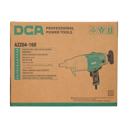 Дрель алмазного бурения DCA AZZ04-160