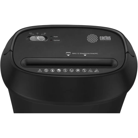 Шредер Cactus CS-SH-P8 черный