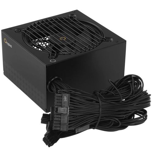 Блок питания Ocypus Gamma P550 BK (Gamma-P550-W1HDBK024X-EU) 550W (ATX, 80+, APFC, 20+4 pin, 120mm fan, PCI-E 6+2Px2, 6xSATA)