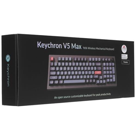Клавиатура проводная + беспроводная Keychron V5 Max