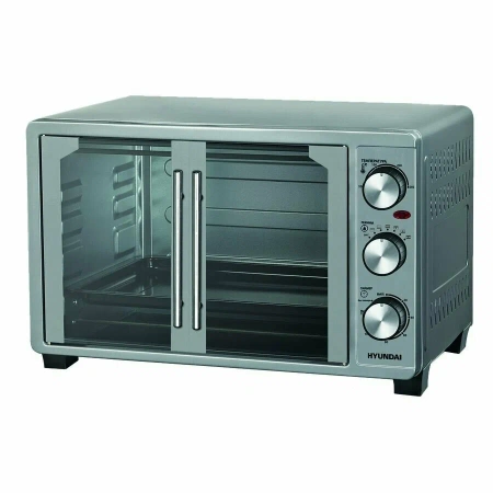 Мини-печь Hyundai MIO-HY077 серебристый