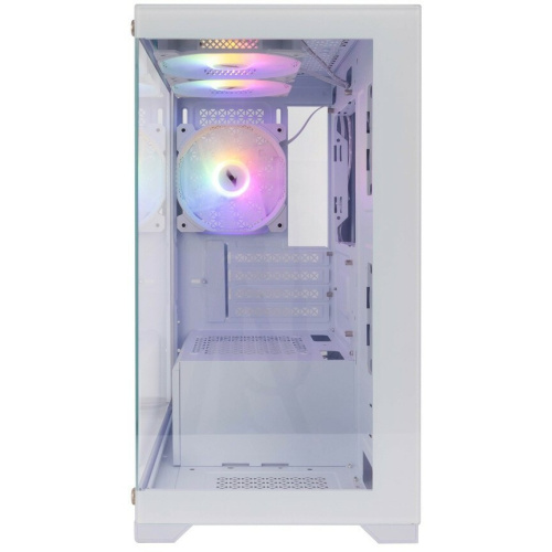 Корпус 1STPLAYER Miku Mi2 White (Mi2-WH-3F1-W) / mATX / 3x120mm LED fans