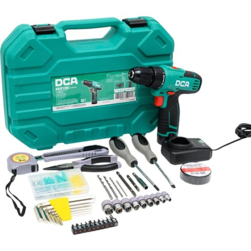Дрель-шуруповерт DCA ADJZ1202 (Type TD) АКБ+ЗУ