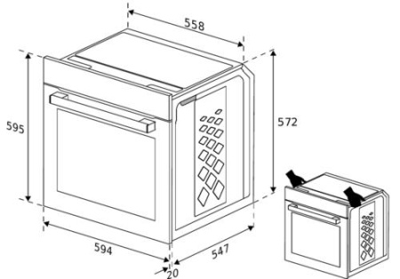 Электрический духовой шкаф Hotpoint FE9 834 JC IX черный