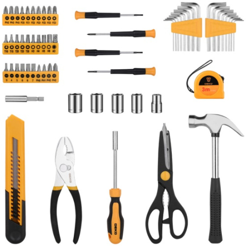 Набор инструментов Deko PRO DKMT62 62 предметов (жесткий кейс) (065-0213)