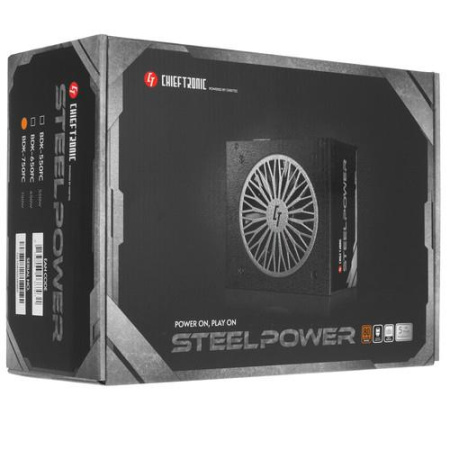 Блок питания Chieftec SteelPower 750W [BDK-750FC] серый, черный