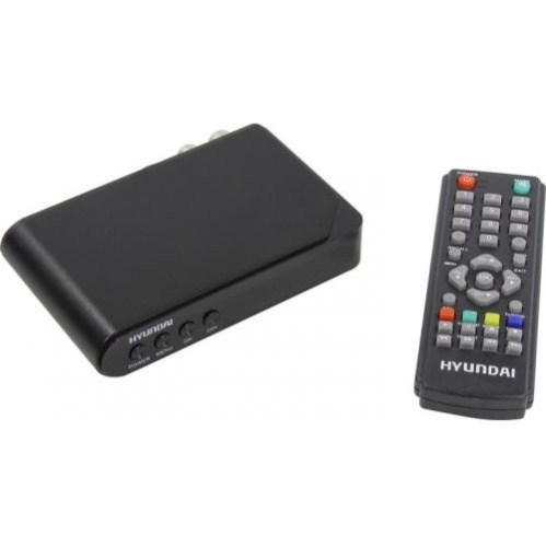 Ресивер DVB-T2 Hyundai H-DVB200 черный