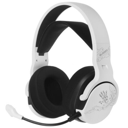 Беспроводные/проводные наушники A4Tech Bloody G370 белый