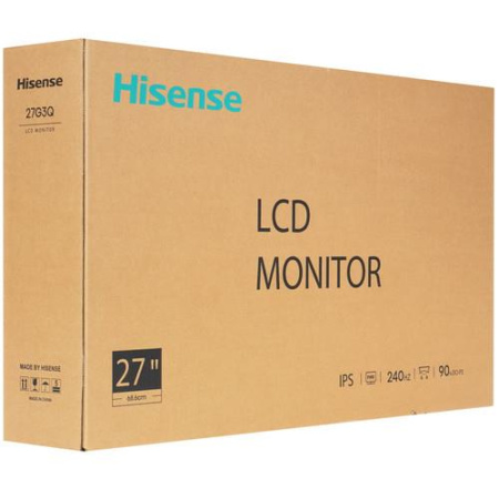 27" Монитор Hisense 27G3Q серебристый