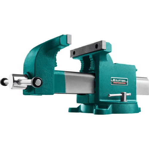 Тиски слесарные KRAFTOOL Steel 32701-200 стальные 200 мм