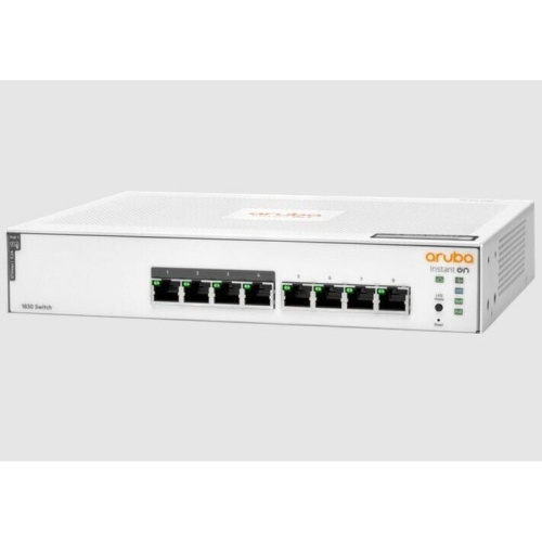 Коммутатор HPE Aruba Instant On 1830 (JL811A) 8G Web-managed 4p Class4 PoE 65W fanless Switch