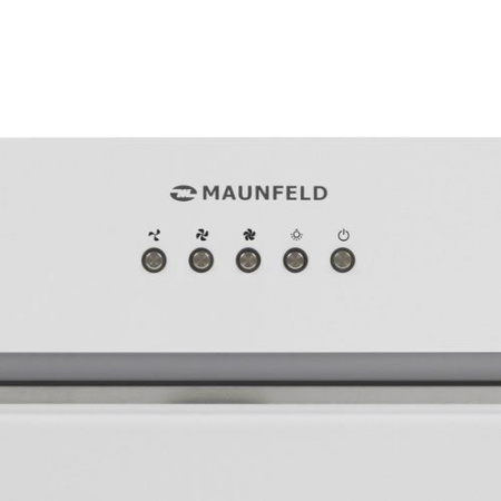 Вытяжка полновстраиваемая MAUNFELD TRAPEZE 602IG белый/белый