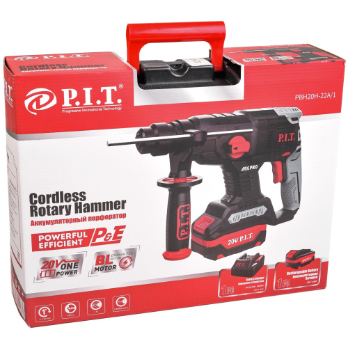 Перфоратор аккумуляторный P.I.T. PBH 20H-22A/1