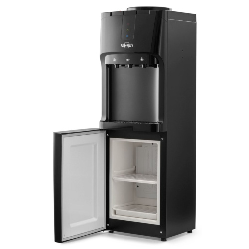 Кулер Vatten V02NE напольный электронный черный/черный