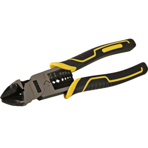 Бокорезы Hanskonner HK1020-02-2-200 (200мм, эксц. шарнир,+30проц. к силе реза, TPR, съёмник изол)