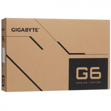16" Ноутбук GIGABYTE G6 KF черный