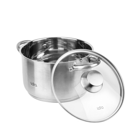 Кастрюля LARA LR02-267 Афина нерж