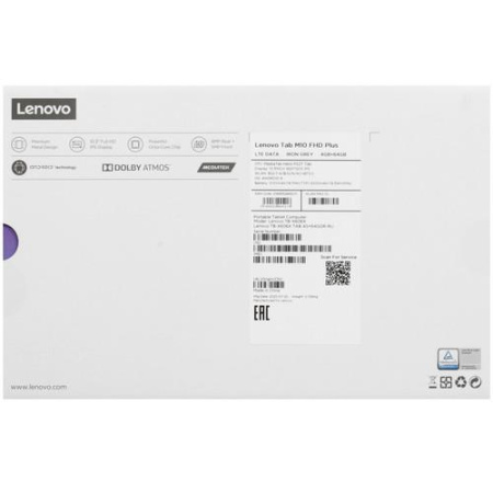 10.3" Планшет Lenovo Tab M10 FHD Plus (2nd Gen) LTE 64 ГБ серый