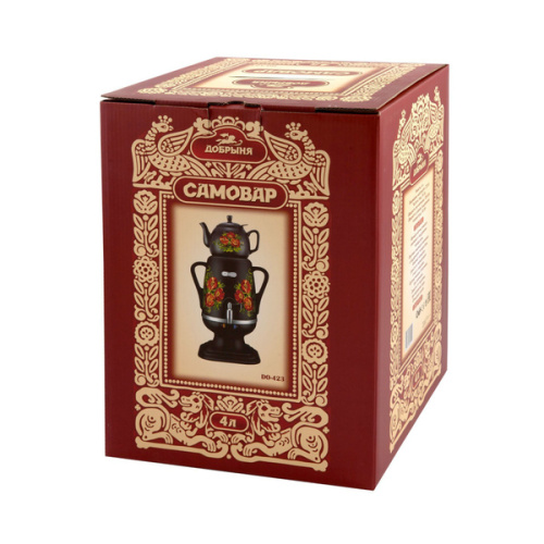 Самовар ДОБРЫНЯ DO-423 маки
