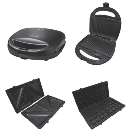 Вафельница Maxwell MW-1561 черный