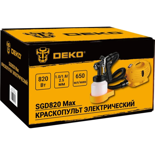 Краскопульт DEKO SGD820 Max (085-1332) 820Вт
