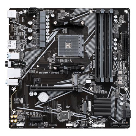 Материнская плата GIGABYTE B550M K WIFI6E