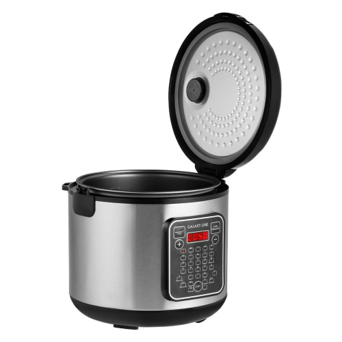 Мультиварка Galaxy GL 2646 черный/серебряный