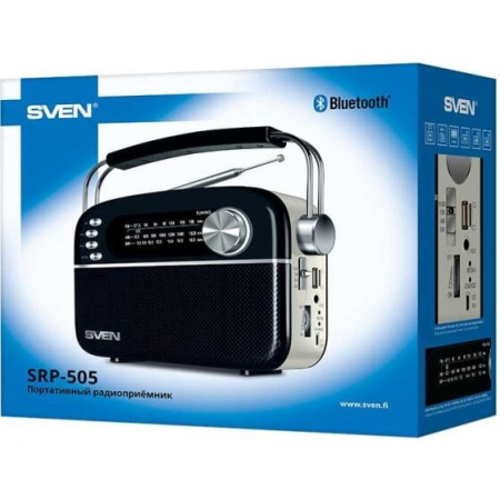Радиоприёмник SVEN SRP-505 чёрный