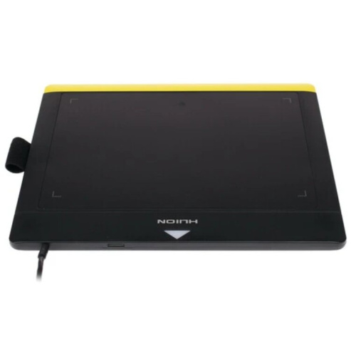 Графический планшет Huion 680TF черный/желтый