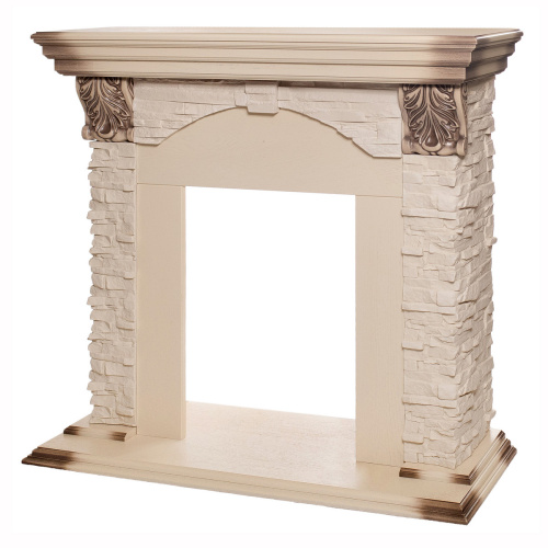 Портал каминный из МДФ RealFlame Dublin Lux под очаги (Majestic, Fobos, Eugene, 3D Olympic, 3D Oregan)