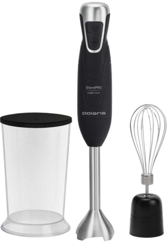 Блендер Polaris PHB 1379 Silent черный/серебристый