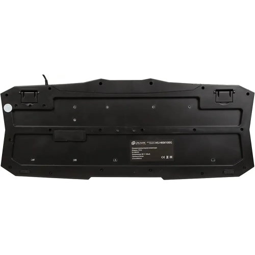 Комплект OKLICK HS-HKM100G Imperial 489352 клавиатура/мышь/гарнитура черный