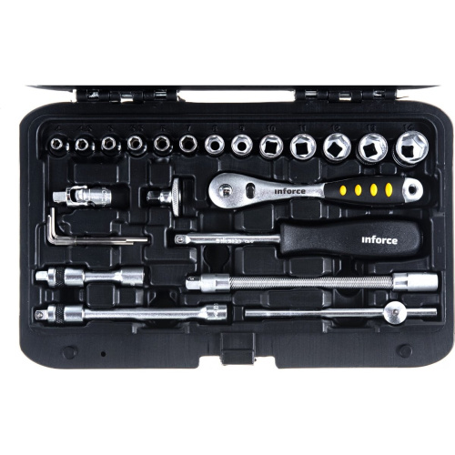Набор инструментов Inforce 06-07-11 1/4" 46 предметов