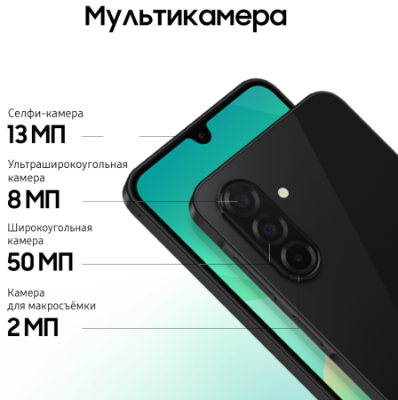 Смартфон Samsung Galaxy A26 6/128 Гб 5G Черный (A266B)