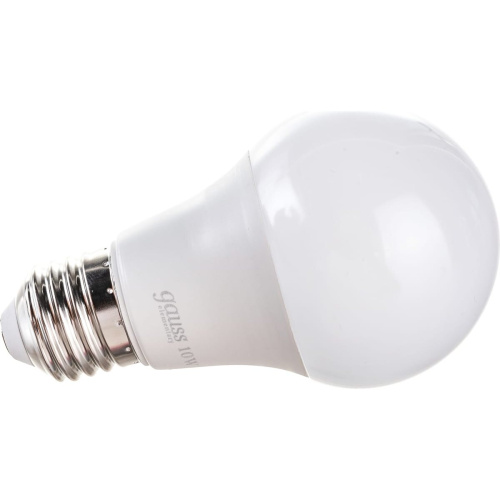 Лампа светодиодная Gauss Elementary 23230 10Вт E27 груша 220B 6500K св.свечения белый холодный A60 уп/10шт