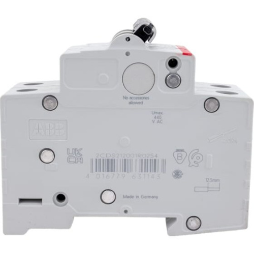 Автоматический выключатель ABB SH202 C25 2CDS212001R0254 2-полюсной
